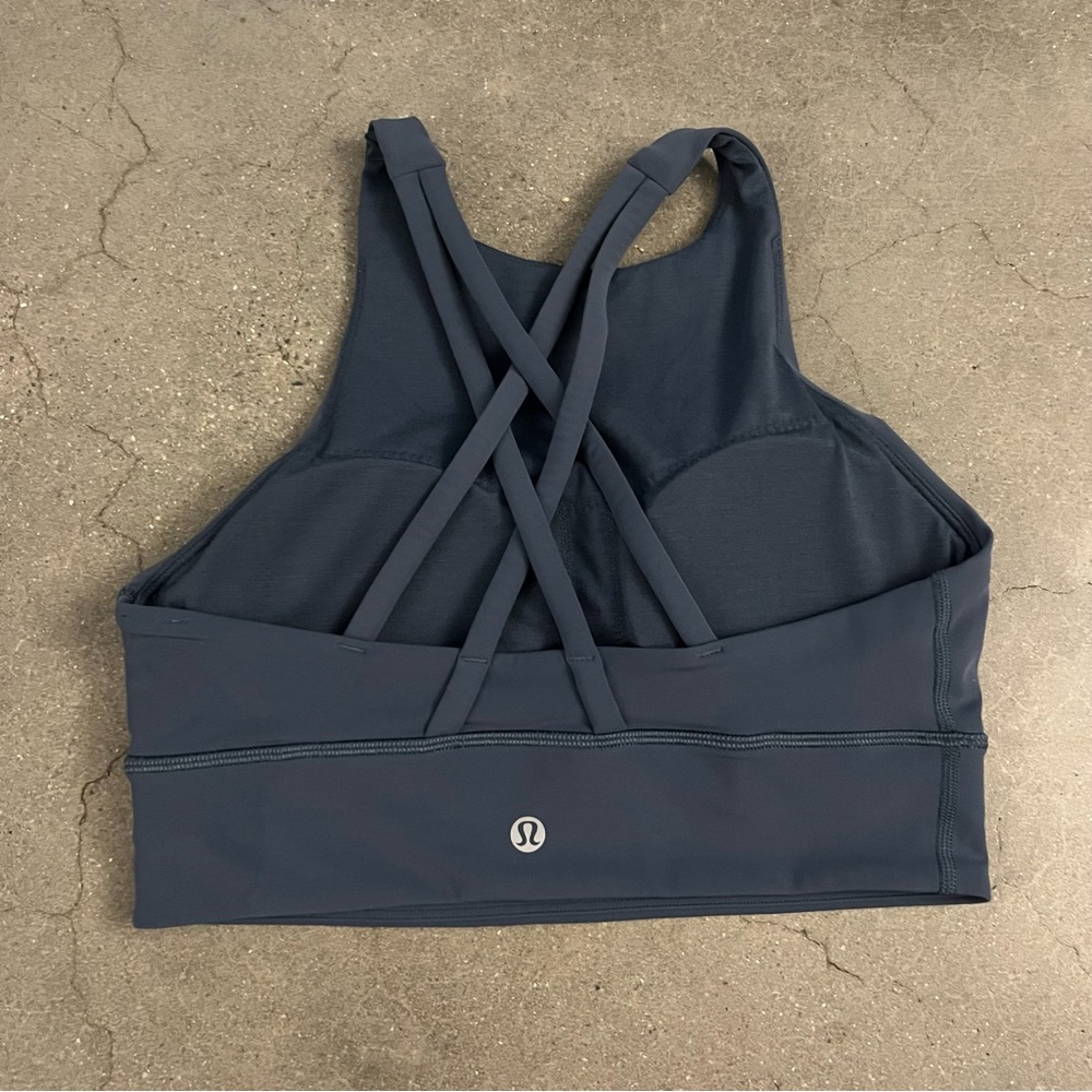 lululemon Women's Blue Sports Bra